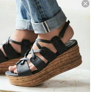 Free People Gladiator Platform Sandals